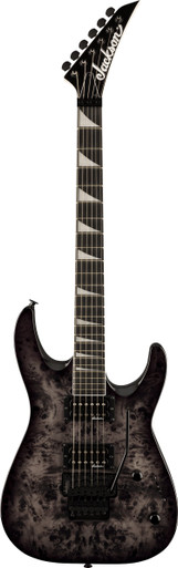 Jackson JS Series Dinky JS32 DKAP in Transparent Black - Image 2