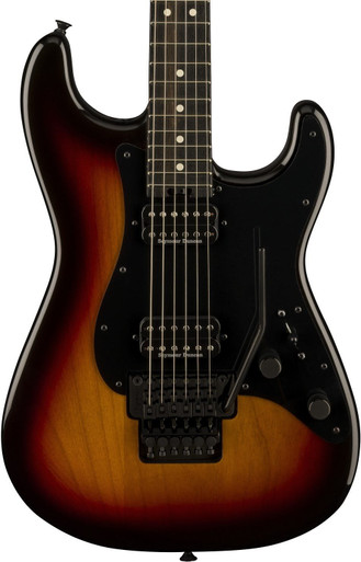 Charvel Pro Mod So Cal Style 1 HH FR E Electric Guitar in 3-Tone Sunburst - Image 1