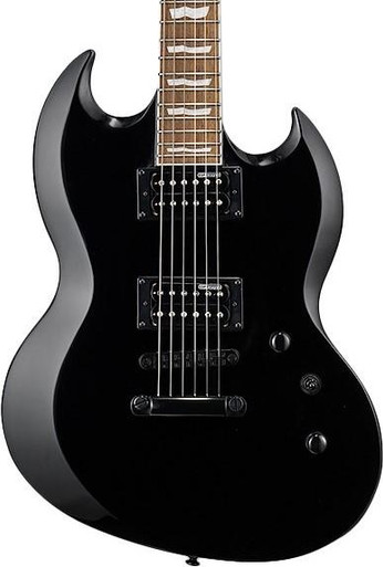 ESP LTD Viper-201B Baritone in Black - Image 1
