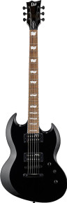 ESP LTD Viper-201B Baritone in Black - Image 3