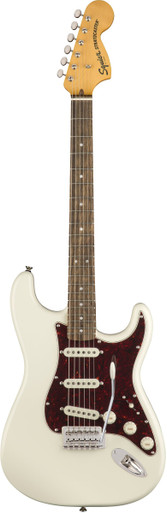 Squier Classic Vibe 70s Stratocaster Laurel Fingerboard Olympic White - Image 2