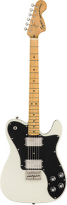 Squier Classic Vibe 70s Telecaster Deluxe Maple Fingerboard Olympic White - Image 3