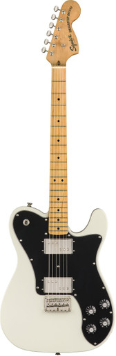 Squier Classic Vibe 70s Telecaster Deluxe Maple Fingerboard Olympic White - Image 2