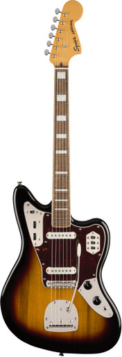 Squier Classic Vibe 70s Jaguar Laurel Fingerboard 3-Color Sunburst - Image 2