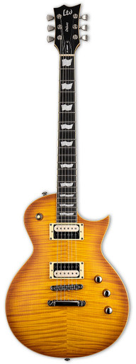 ESP LTD EC-1000T FM in Honey Burst Satin - Image 2