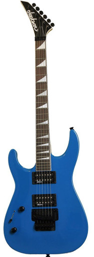 Jackson JS32L Dinky DKA Left Handed Electric Guitar in Bright Blue - Image 2