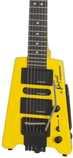 Steinberger Spirit GT-PRO DELUXE Outfit (HB-SC-HB) Electric Guitar in Hot Rod Yellow