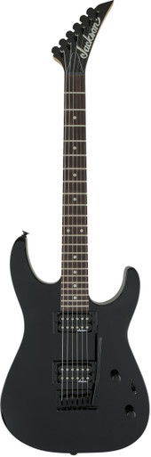 Jackson JS11 Dinky in Black with Amaranth Fretboard - Image 2