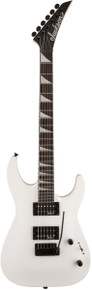 Jackson JS22 Dinky Archtop in Snow White with Amaranth Fretboard - Image 3