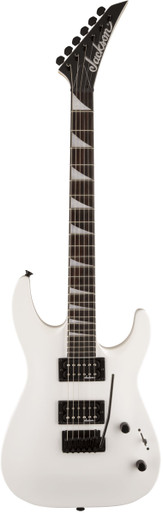 Jackson JS22 Dinky Archtop in Snow White with Amaranth Fretboard - Image 2