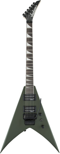 Jackson JS32 KV in Matte Army Drab with Amaranth Fretboard - Image 2