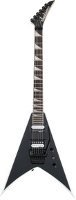 Jackson Guitar JS32 King V in Black with White Bevels and Amaranth Fretboard - Image 3