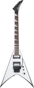 Jackson Guitar JS32 King V in White with Black Bevels and Amaranth Fretboard - Image 3