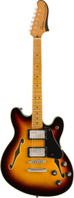 Squier Classic Vibe Starcaster in 3 Tone Sunburst - Image 3