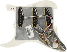 Fender Pre Wired Pickguard Stratocaster SSS Tex Mex in Parchment - Image 3