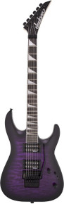 Jackson JS Series Dinky Arch Top JS32Q DKA In Transparent Purple Burst - Image 3