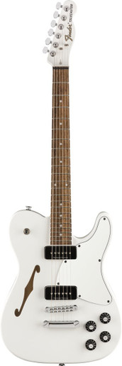 Fender Jim Adkins Signature JA-90 Telecaster Thinline In White - Image 2