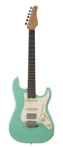 Schecter Nick Johnston Traditional HSS in Atomic Green - Image 2