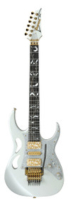 Ibanez Steve Vai Signature PIA Guitar in Stallion White - Image 3