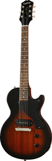 Epiphone Inspired by Gibson Les Paul Junior Electric Guitar in Tobacco Burst - Image 2