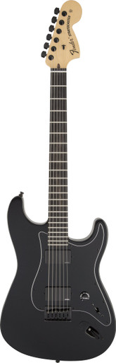 Fender Jim Root Strat in Flat Black - Image 2