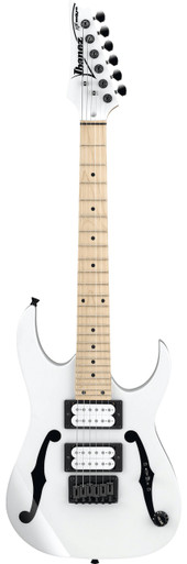 Ibanez Paul Gilbert Signature MiKro in White - Image 2