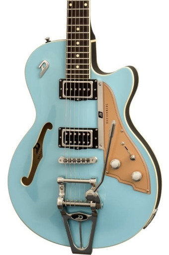 Duesenberg Starplayer TV Semi-Hollow Electric Guitar in Narvik Blue - Image 1