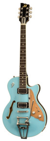 Duesenberg Starplayer TV Semi-Hollow Electric Guitar in Narvik Blue - Image 3