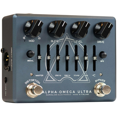 Darkglass Alpha Omega Ultra V2 Bass Preamp Pedal With Aux In - Image 2