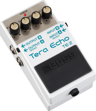 BOSS TE-2 Tera Echo Adaptive Delay Pedal - Image 2