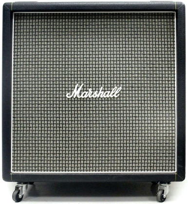 Marshall 1960BX 4x12 Straight Speaker Cab withCelestion Greenbacks - Image 1