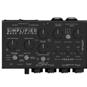 DSM & Humboldt Simplifier Bass Station Amp & Cab Simulator Pedal