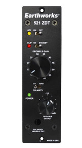 Earthworks 521 Single Channel Zero Distortion Technology 500 Series Preamp - Image 2