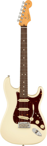 Fender American Professional II Stratocaster in Olympic White with Rosewood Fingerboard - Image 2
