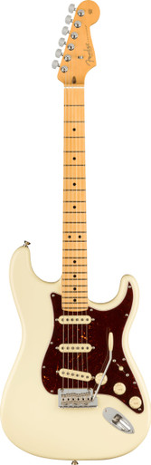 Fender American Professional II Stratocaster in Olympic White with Maple Fingerboard - Image 2
