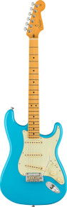 Fender American Professional II Stratocaster in Miami Blue with Maple Fingerboard - Image 3