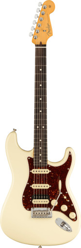 Fender American Professional II Stratocaster HSS in Olympic White with Rosewood Fingerboard - Image 2