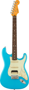 Fender American Professional II Stratocaster HSS in Miami Blue with Rosewood Fingerboard - Image 3