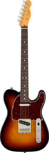 Fender American Professional II Telecaster in 3-Tone Sunburst with Rosewood Fingerboard - Image 2