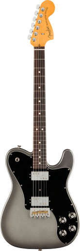 Fender American Professional II Telecaster Deluxe in Mercury - Image 2