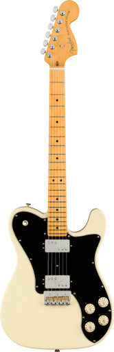 Fender American Professional II Telecaster Deluxe in Olympic White - Image 2