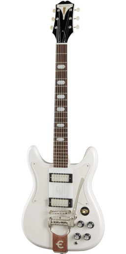 Epiphone Original Crestwood Custom Electric Guitar in Polaris White - Image 2