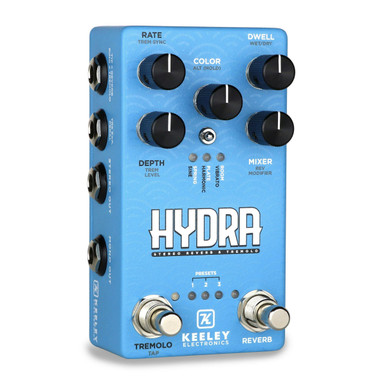 Keeley Electronics Hydra Stereo Reverb & Tremolo Pedal - Image 2