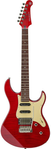 Yamaha Pacifica 612VIIFMX Flame Maple Electric in Fire Red - Image 2