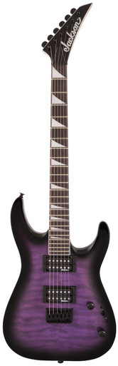 Jackson JS Series JS32Q DKA HT in Trans Purple Burst - Image 2