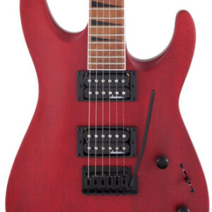Jackson JS Series JS24 DKAM DX in Red Stain with Baked Neck