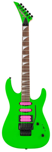 Jackson X Series Dinky DK3XR HSS in Neon Green - Image 2