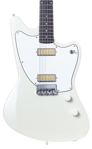 Harmony Standard Silhouette Electric Guitar in Pearl White - Image 1