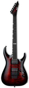 ESP E-II Horizon FR-II in See Thru Black Cherry Sunburst - Image 3