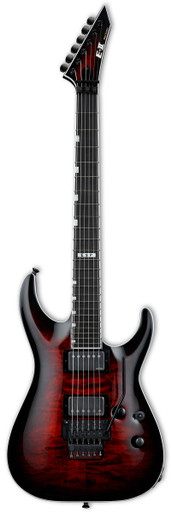 ESP E-II Horizon FR-II in See Thru Black Cherry Sunburst - Image 2